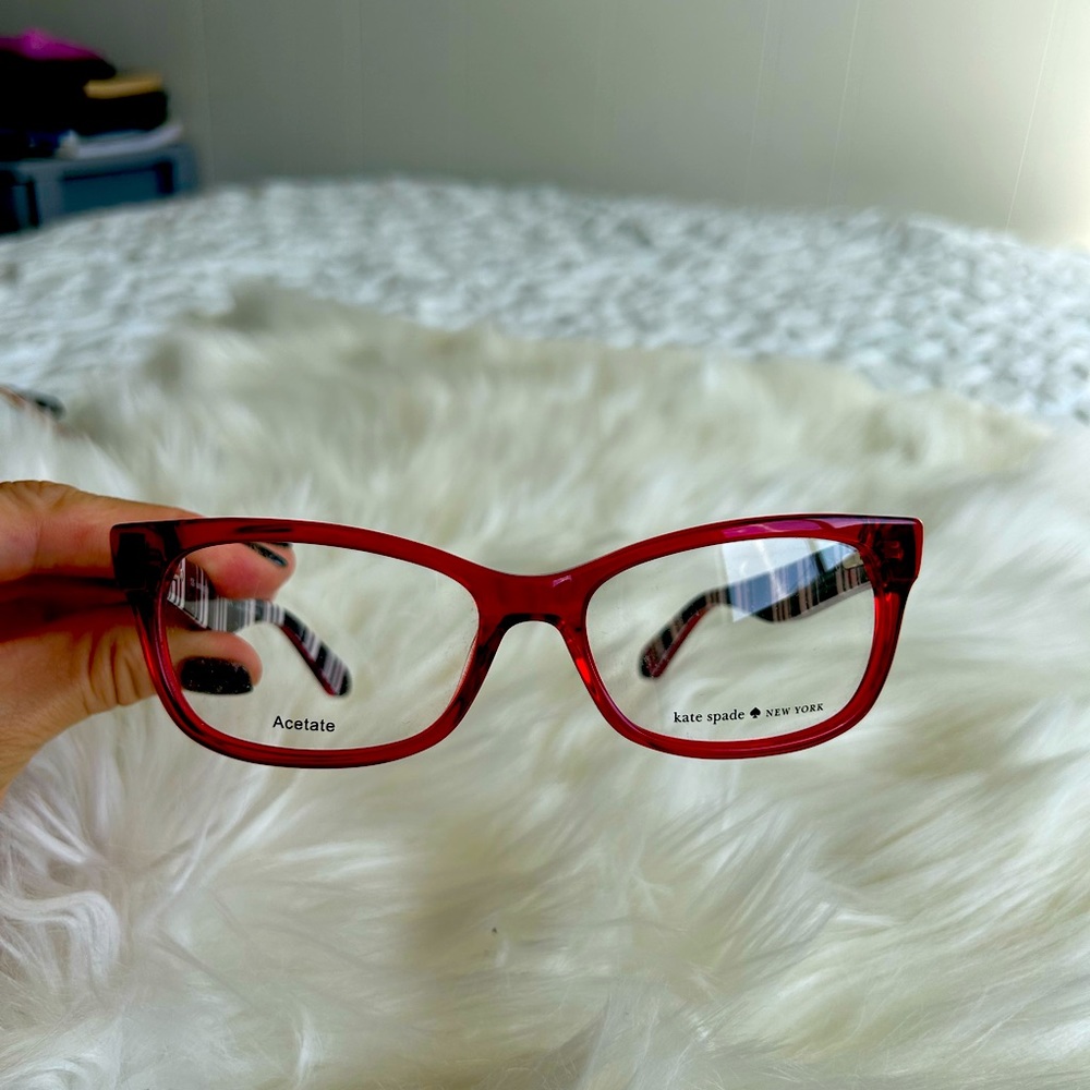 Kate Spade Elora 0QHH 135 Eye Glasses Red